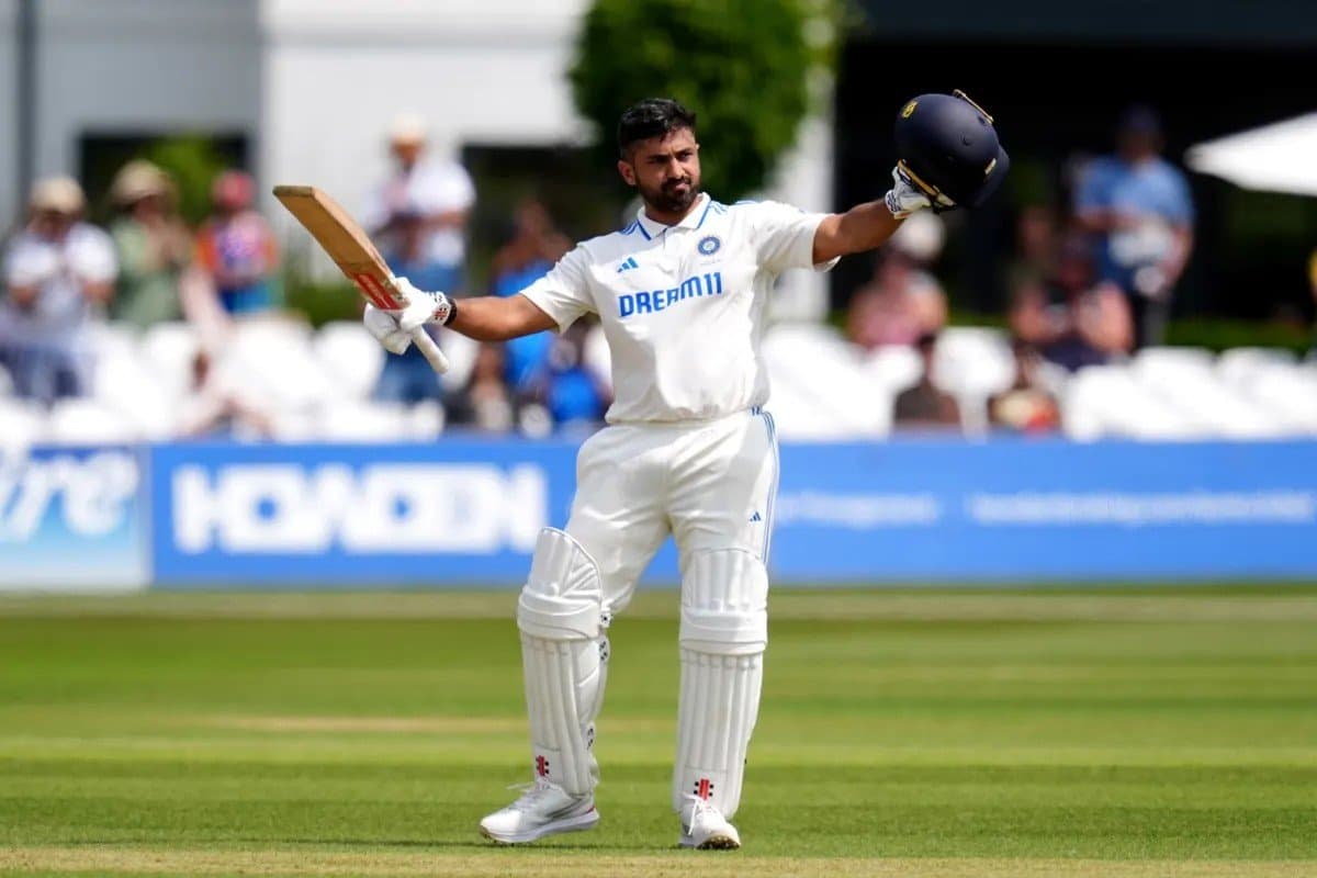 Karun Nair scores double ton-gives message to selectors 