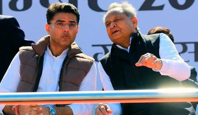 GEHLOT-PILOT WORK TOGETHER