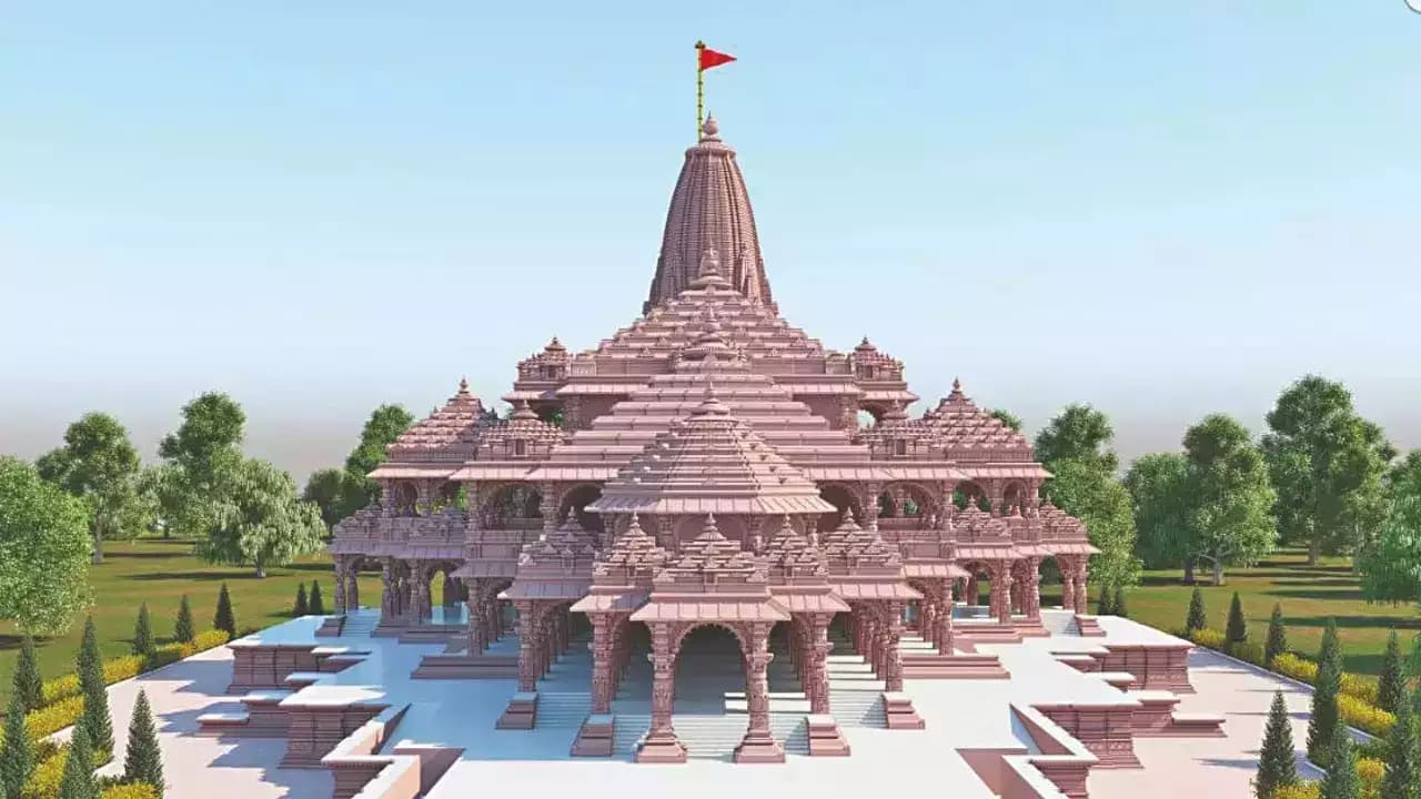 PM Modi arrives at Ayodhya for grand consecration ceremony at Ram mandir