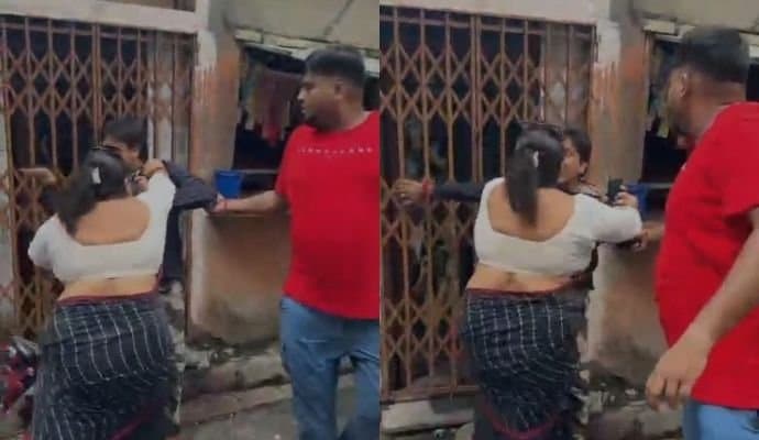 TMC Leader Beaten By TMC Councillor: খাস কলকাতায় তৃণমূল কাউন্সিলরের হাতে মার খেলেন দলেরই যুবনেতা, ভাইরাল ভিডিও 