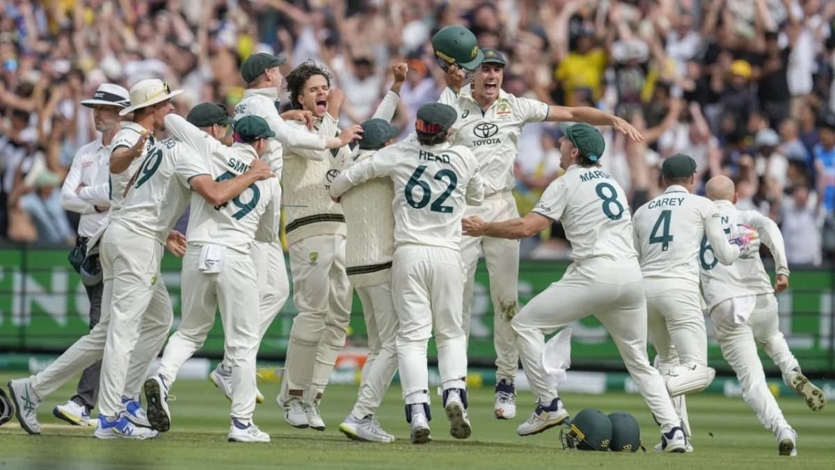 Australia secures a place in the WTC final after defeating India spt 