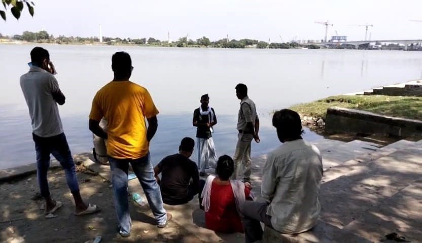 Three young men drowned in the  Ganga