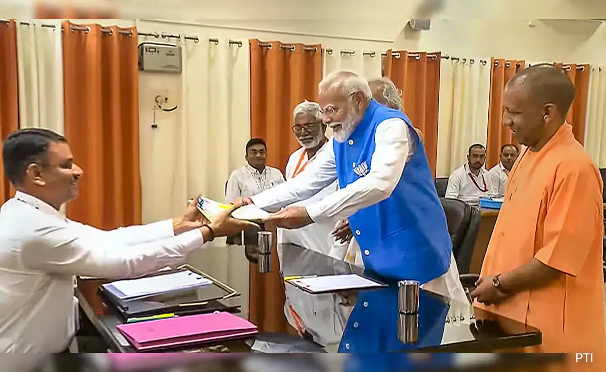 PM Modi files nomination from Varanasi for Lok Sabha elections