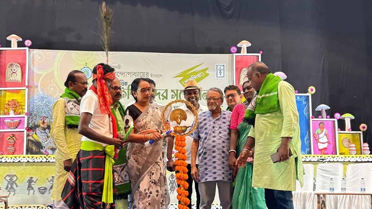 Purulia folk artists grand meet gnr 