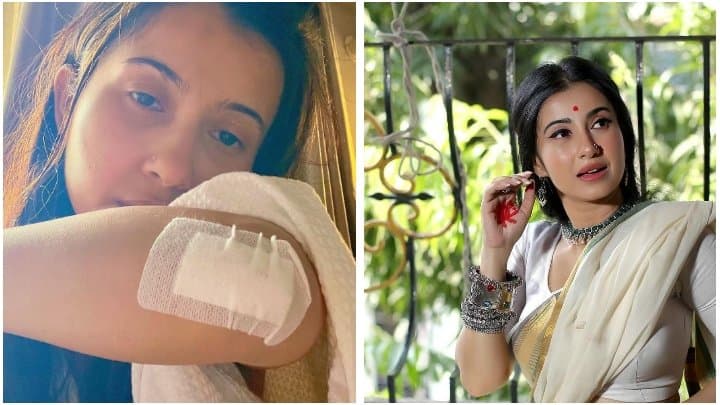 Actress Monami Ghosh committee accident in Japan