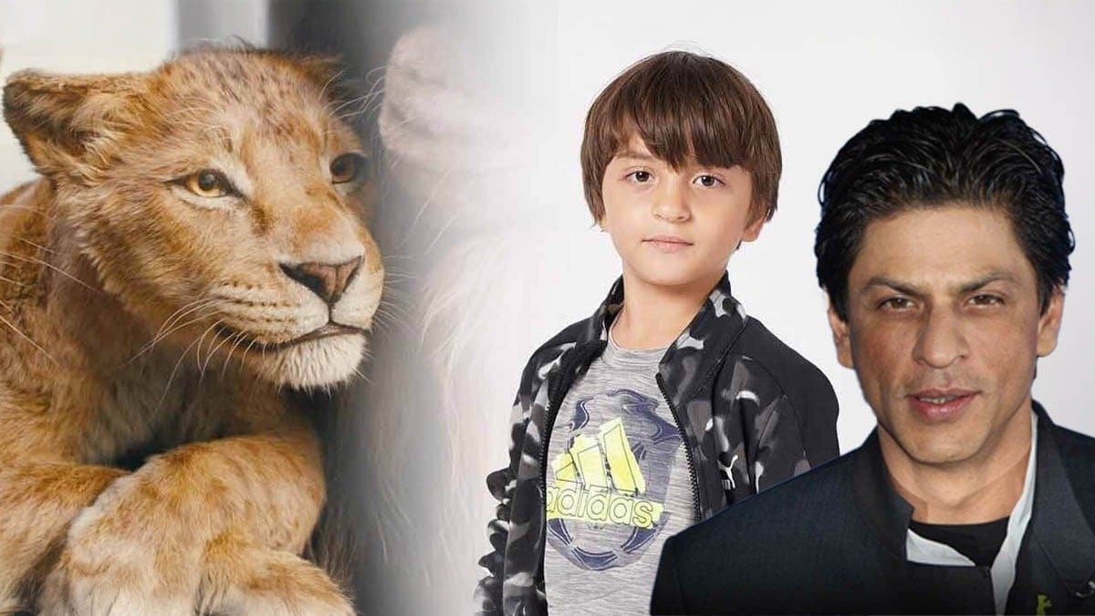 Shah Rukh Khan shares his pride as son AbRam makes his debut as a voice artiste in Disney s Mufasa The Lion King alongside brother Aryan Khan ENT