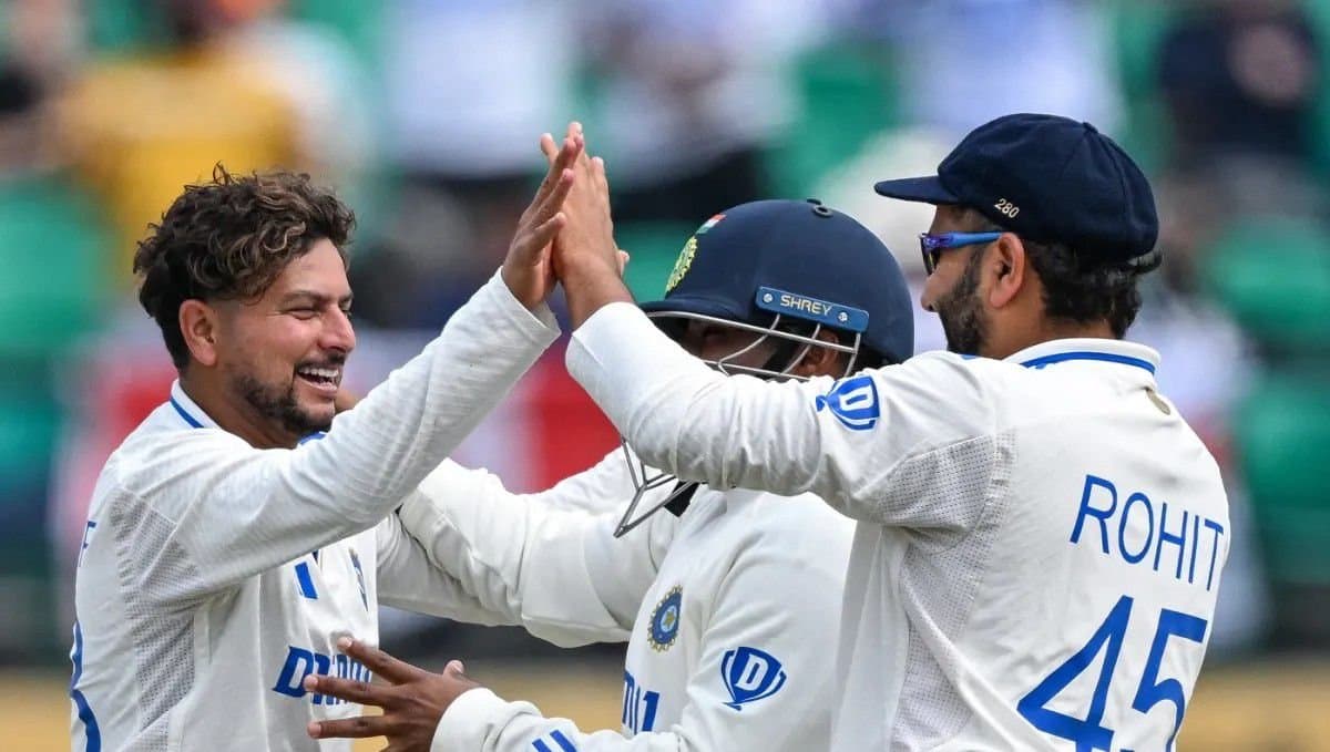 India-England: কুলদীপের পাঁচ, রান পেলেন রোহিত-যশস্বী