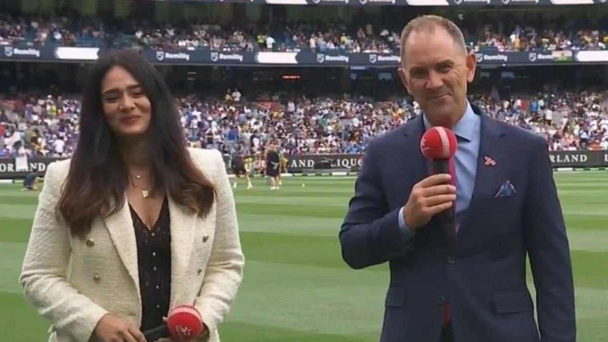  Is anchor Mayanti Langer related to former Australian cricketer Justin Langer spt 
