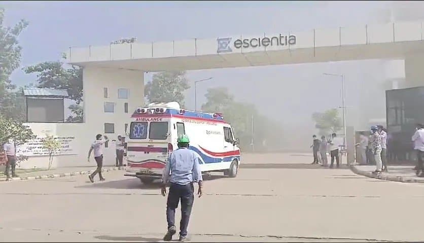 Injured In Explosion At Andhra Pradesh Pharma Company gnr 