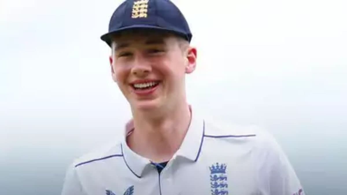 Rocky Flintoff, Son of Andrew Flintoff, scored a century batting at number nine spt 