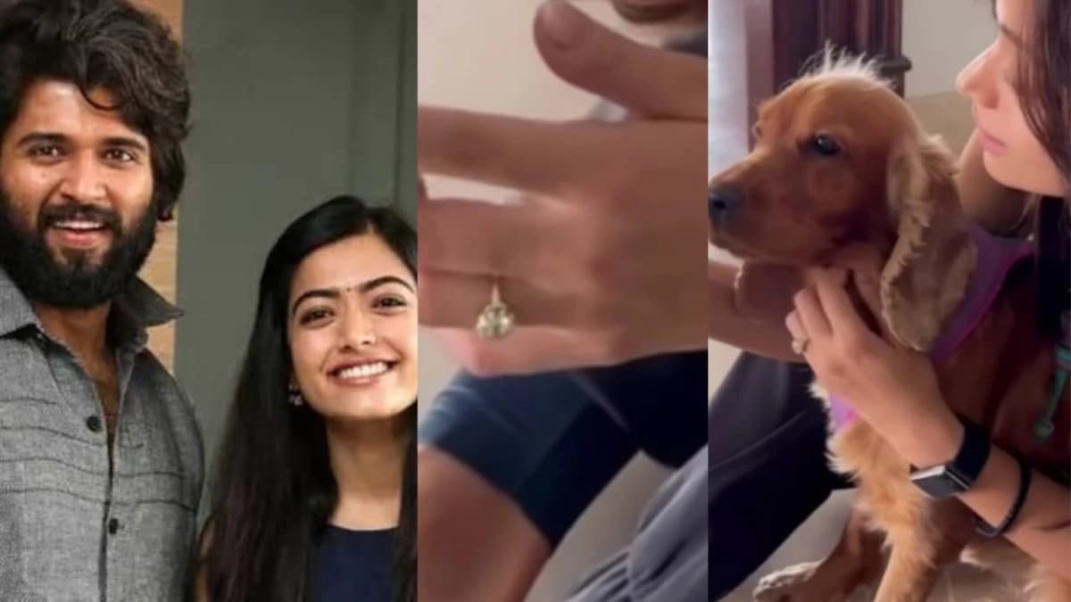 Rashmika Mandanna shows off her ring days after engagement to Vijay Deverakonda