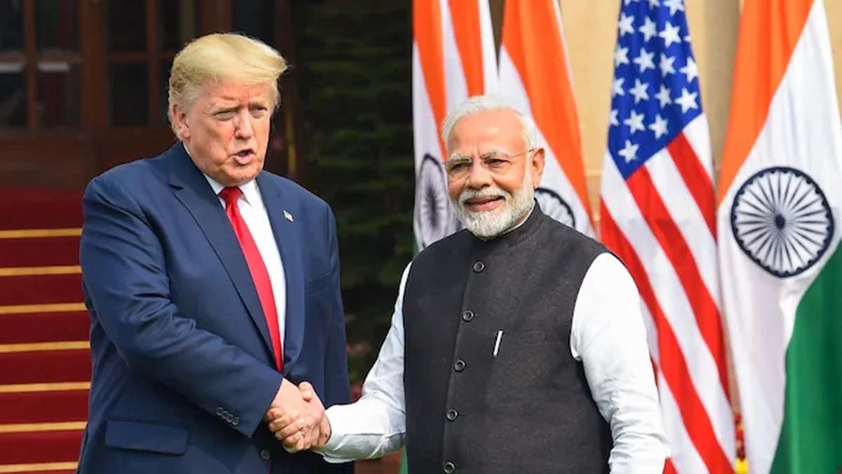 I am very close to India and Modi US President Trump made comments in Britain