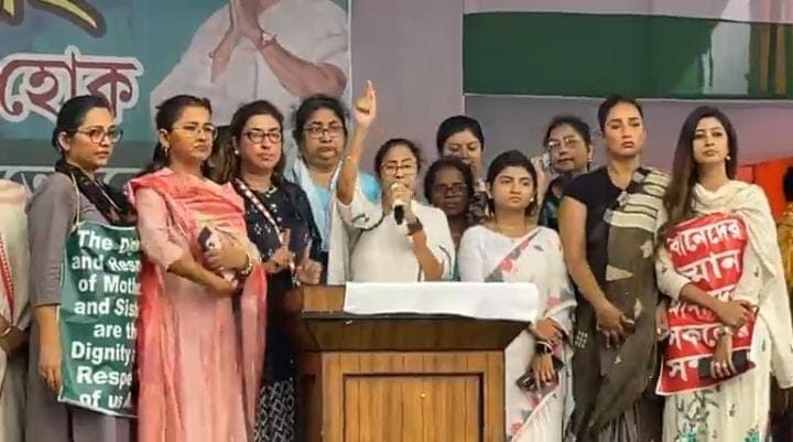 RG Kar Mamata alleges that the Left and Bjp are responsible for rampage at RG Kar gnr