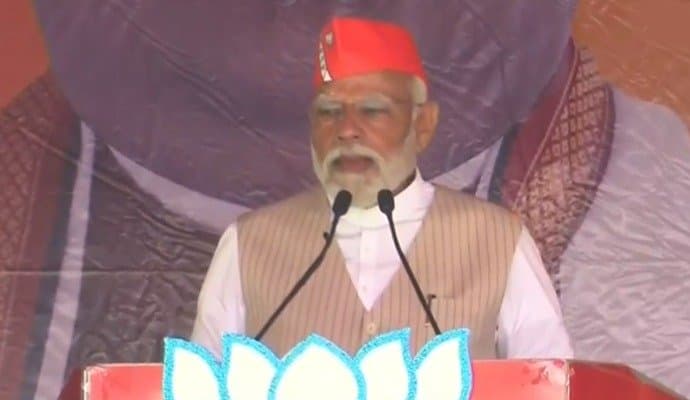 Modi attacks tmc at krishnagar meeting