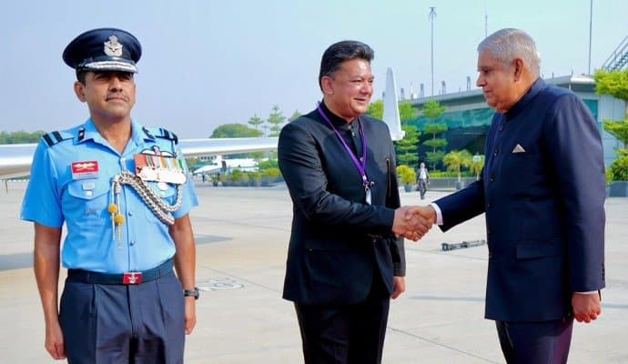 Jagdeep Dhankar leaves for Tehran to attend Ebrahim Raisi’s funeral