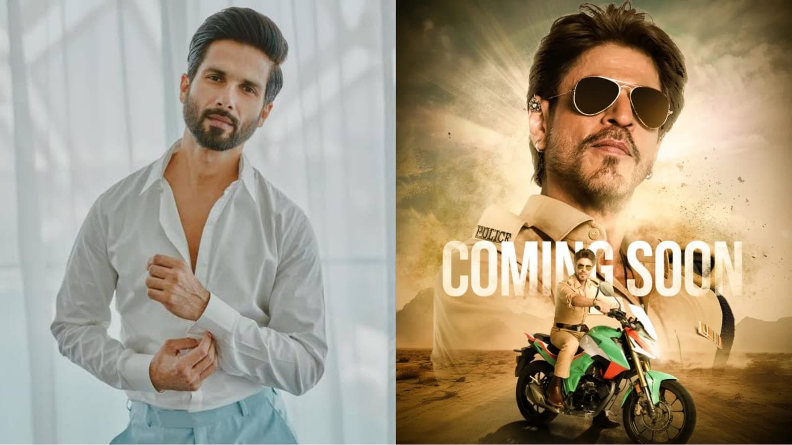 Shahid Kapoor revealed a couple of ex girlfriends cheated on him Shah Rukh Khan playing the role of Rajasthani cop in new advertisement 
