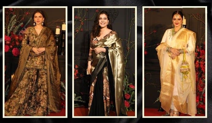 Fashion: এভারগ্রিন রেখা থেকে বলিউড ক্রাশ অদিতি, সোনাক্ষী-ইকবালের বিয়েতে কে কোন সাজে নজর কাড়লেন ?