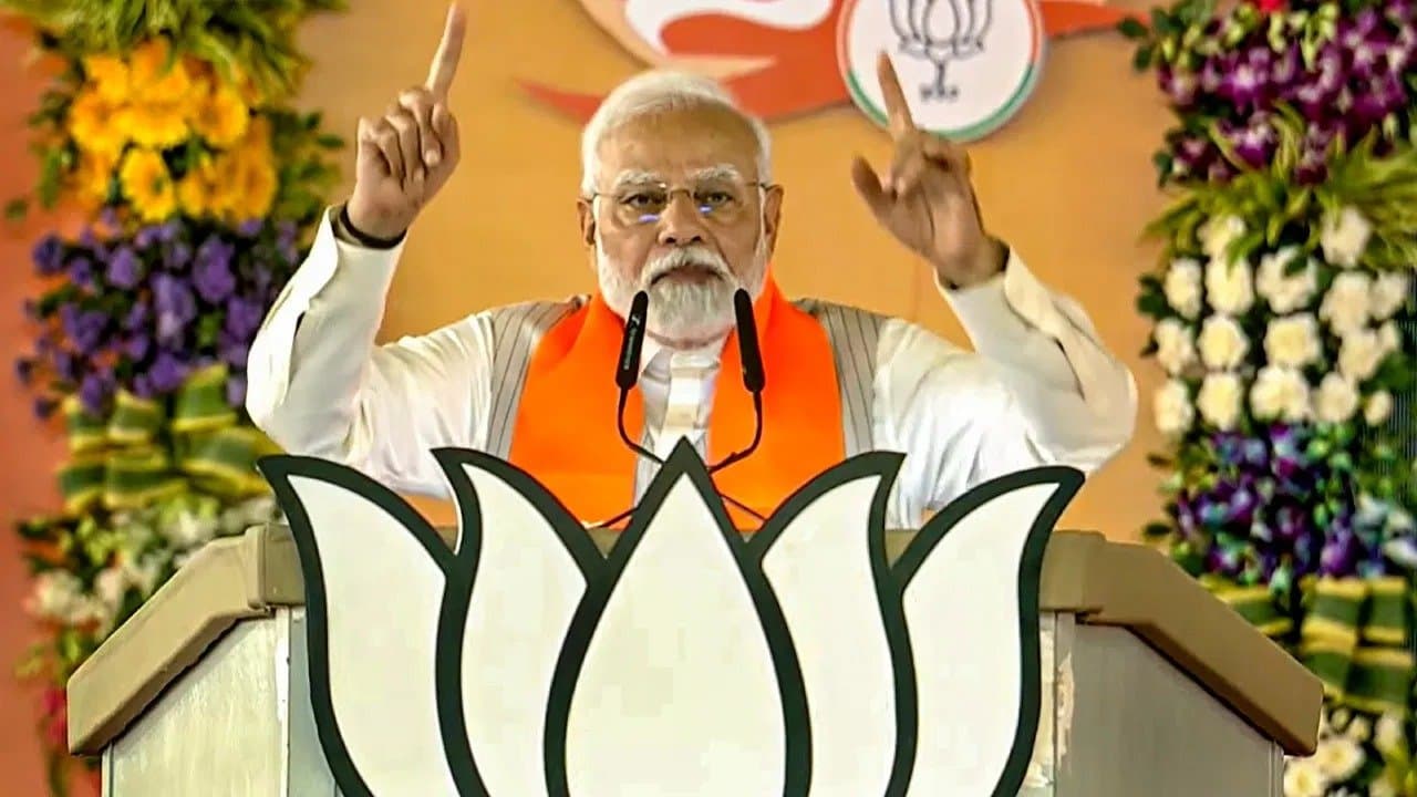 Narendra Modi will attend public meeting in bengal from the start of april