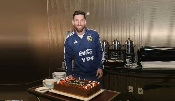 Lionel Messi turns 37, birthday celebrated at team hotel 
