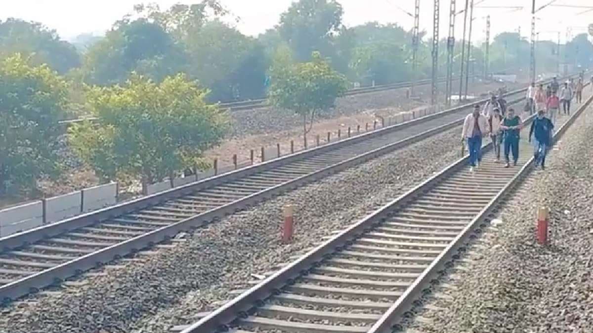 Woman run over while crossing rail track gnr