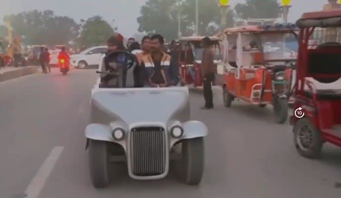 Ayodhya Gets Eco-Friendly Golf Cart Service