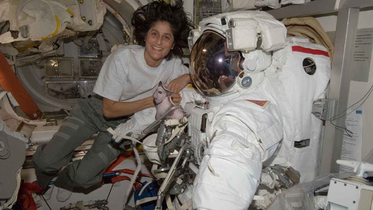 NASA astronaut Sunita Williams develop baby feet after landing on Earth