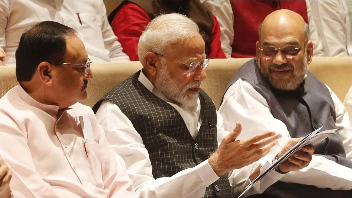 Discussions with 100 leaders but still in a difficult situation BJP in trouble in search of national president