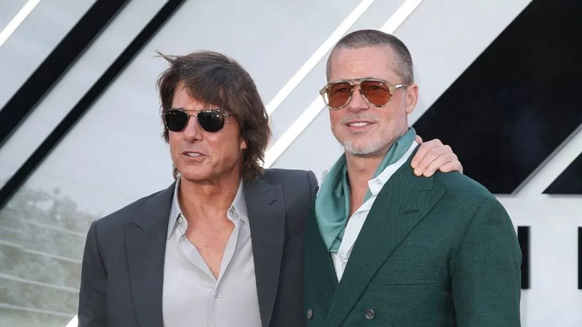 Brad Pitt and Tom Cruise Reunite After 24 Years at F1 Premiere