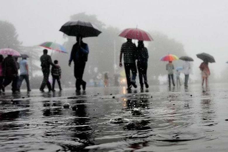 rain in different areas of kolkata and south bengal
