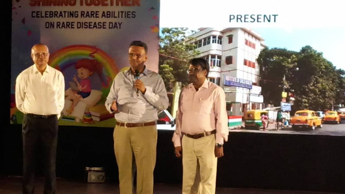 Awareness and support for children with rare diseases event at Kolkata