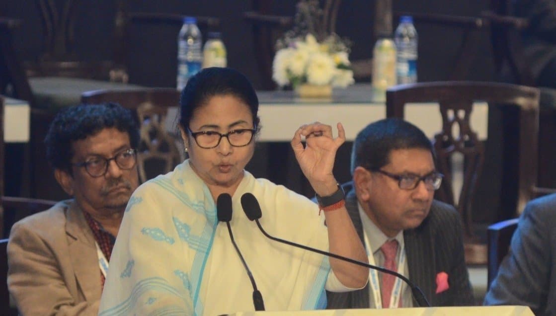 Mamata Banerjee at Closing ceremony of Bengal Global Business Summit 