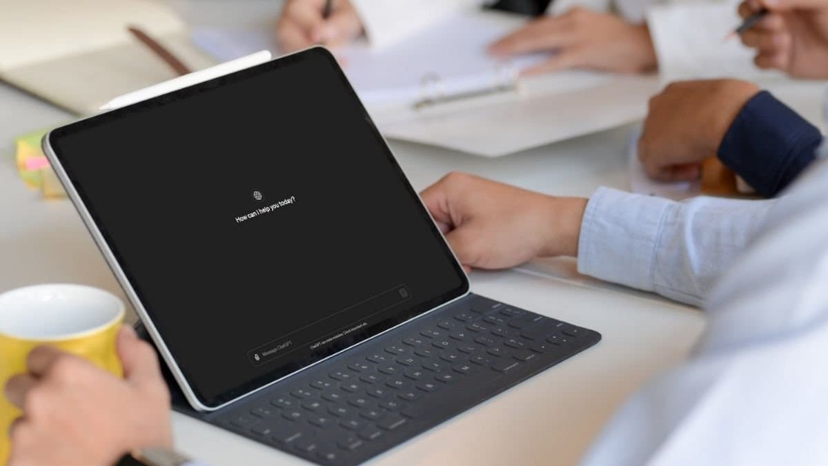 A man surprised to get a reply from ChatGPT