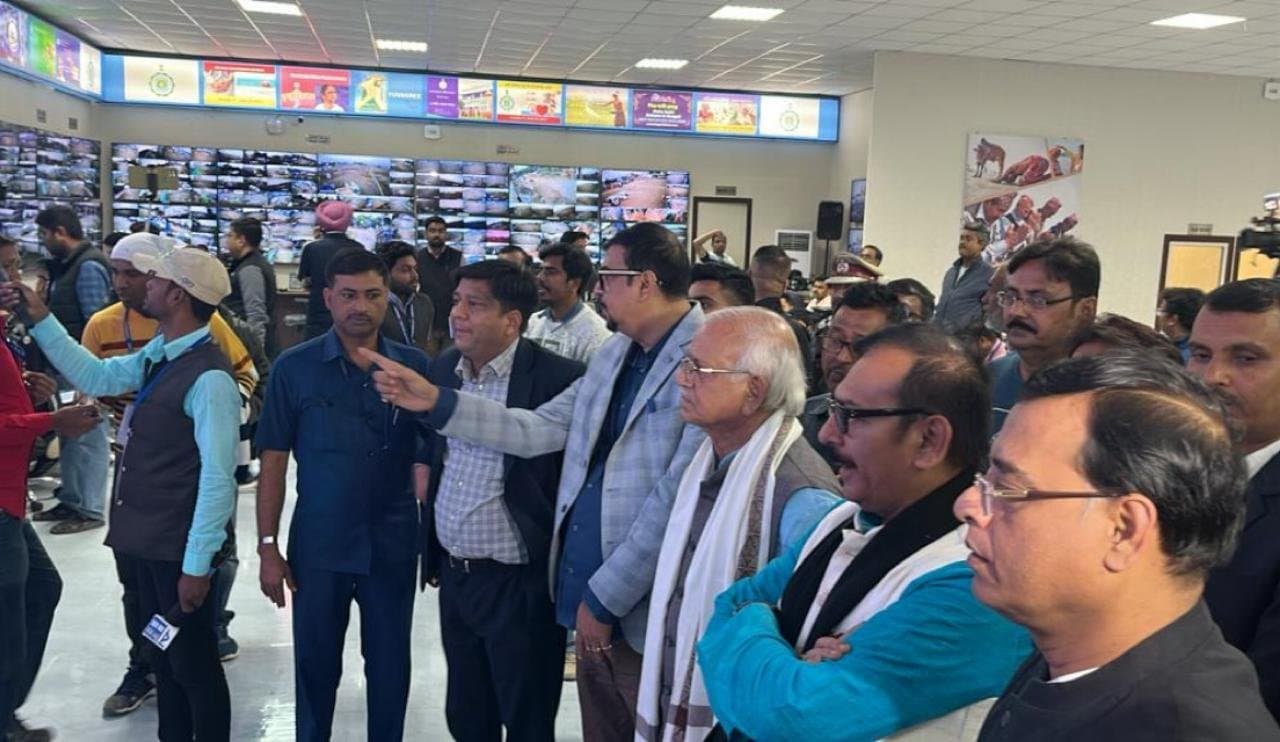 West Bengal ministers visits gangasagar mela