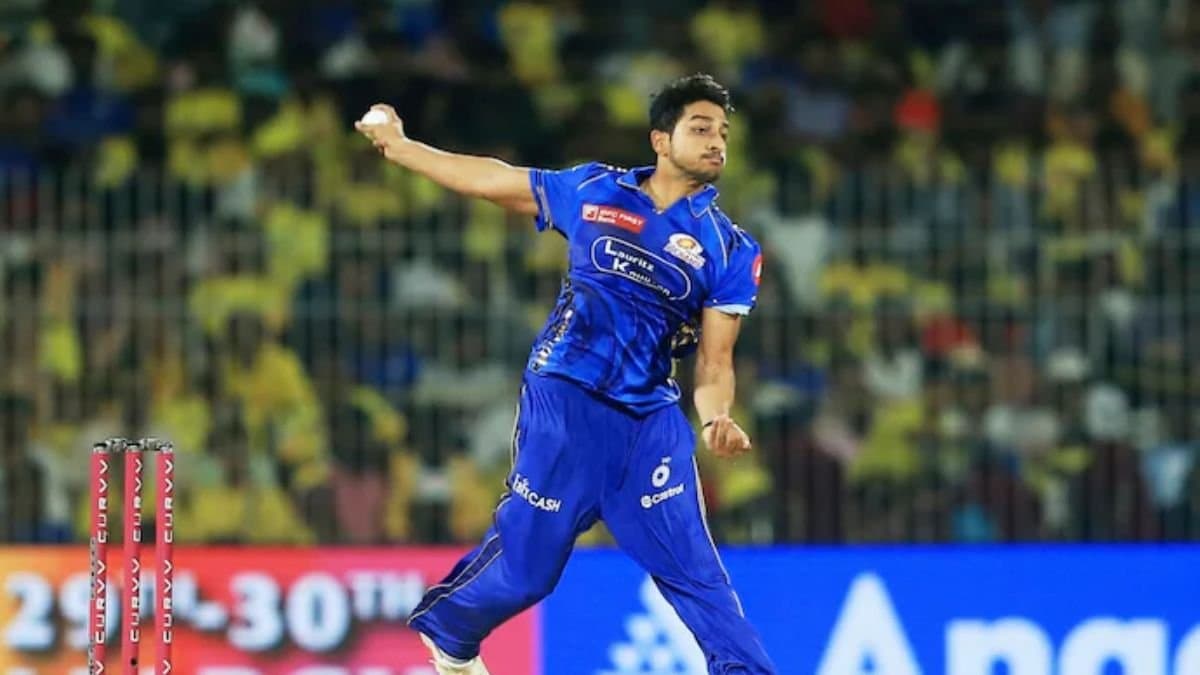  IPL 2025: Mumbai Indians bowler Satyanarayana Raju bowled one of the slowest deliveries of the Indian Premier League spt 