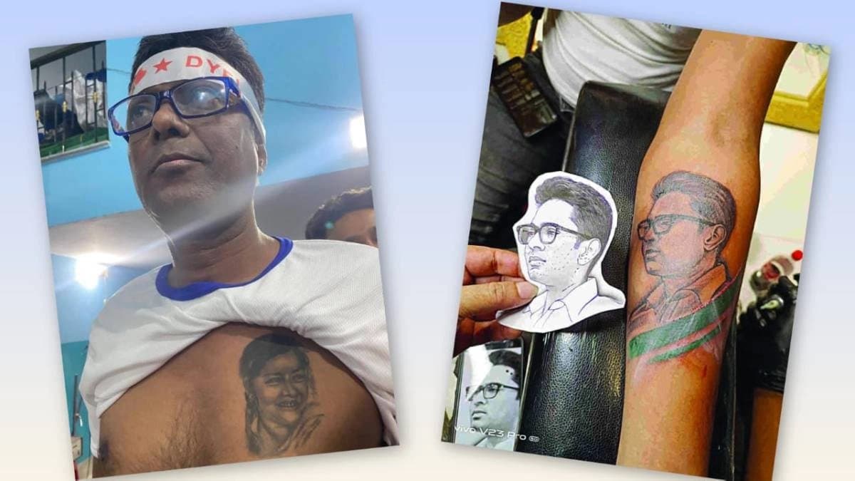 New trend of tattoo politics in west bengal