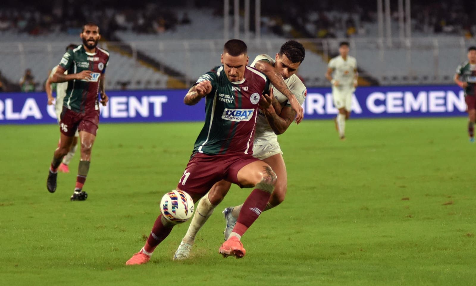Mohun Bagan defeats Mohammedan Sporting by big margin in isl spt 