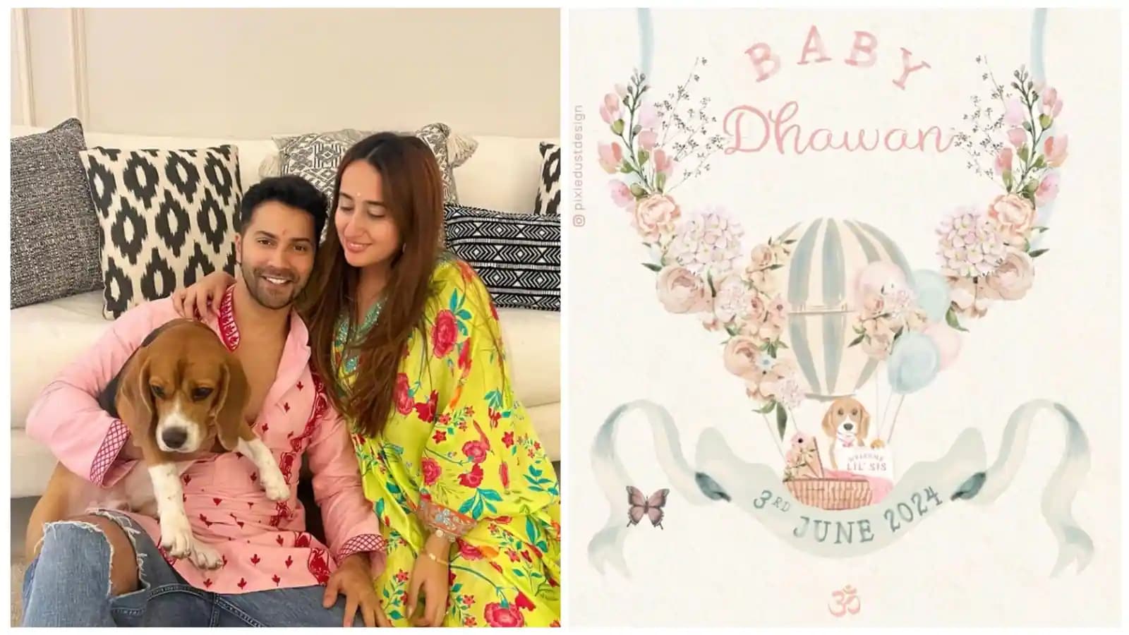 It’s a baby girl for Varun Dhawan and Natasha Dalal