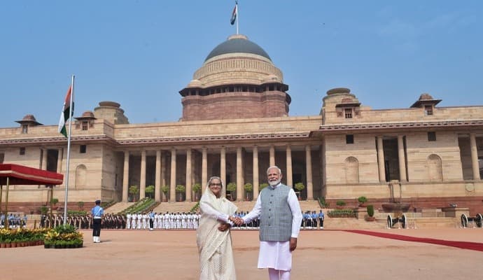Bangladesh PM Sheikh Hasina arrived in India