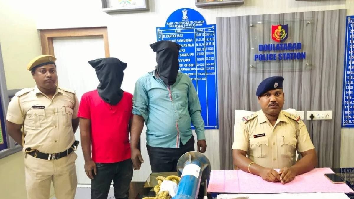 Interstate Gang s Robbery Plot Foiled in Murshidabad gnr