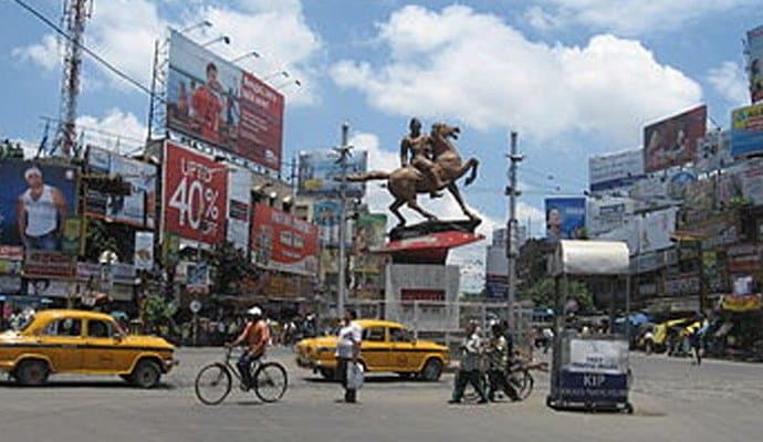 Road diversion due to cm mamata Banerjee procession 