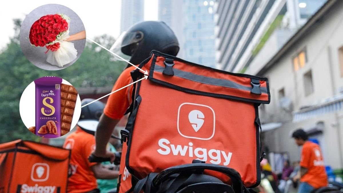 Record sale  flowers and chocolates on Valentine's Day