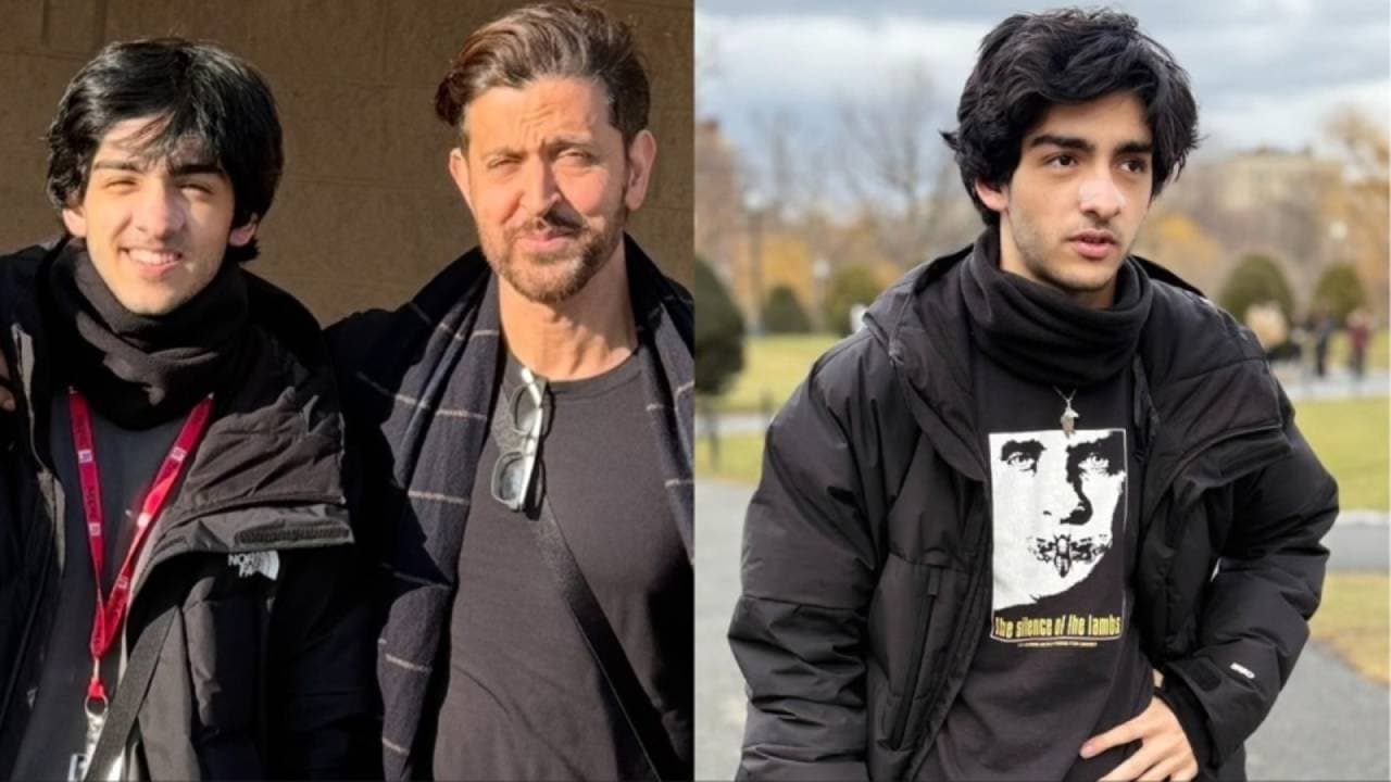 Hrithik Roshan with his two sons