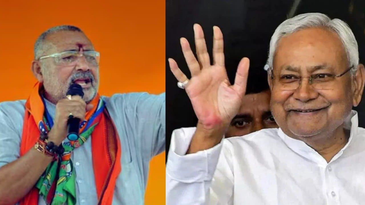 Nitish Kumar Hijab Row Union minister Giriraj Singhs Shocker