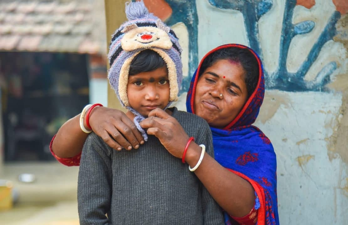 Tourists in Shantiniketan 