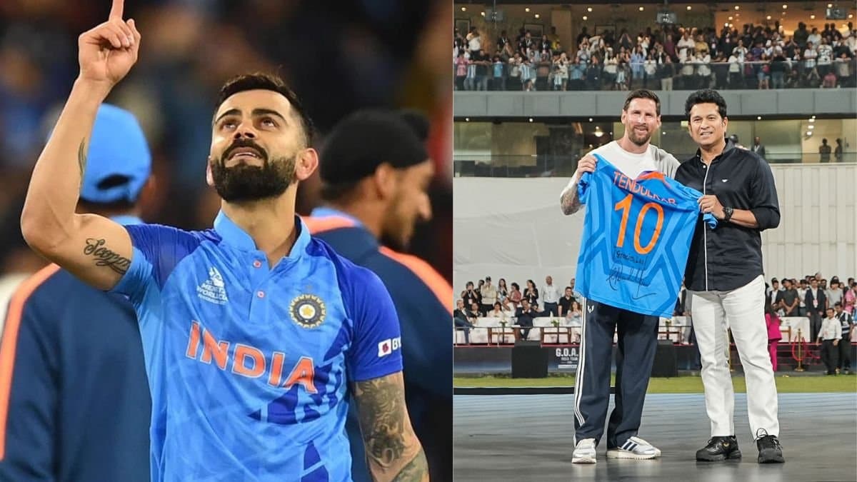 Many fans are speculating that Virat Kohli and Anushka Sharma are here to meet football superstar Lionel Messi 