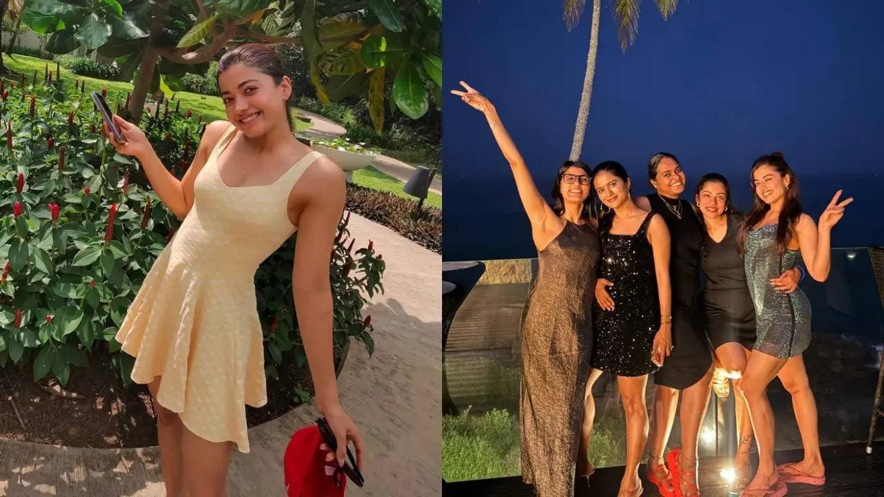 Rashmika Mandanna enjoys girls trip in Sri Lanka while fans think it is her bachelorette