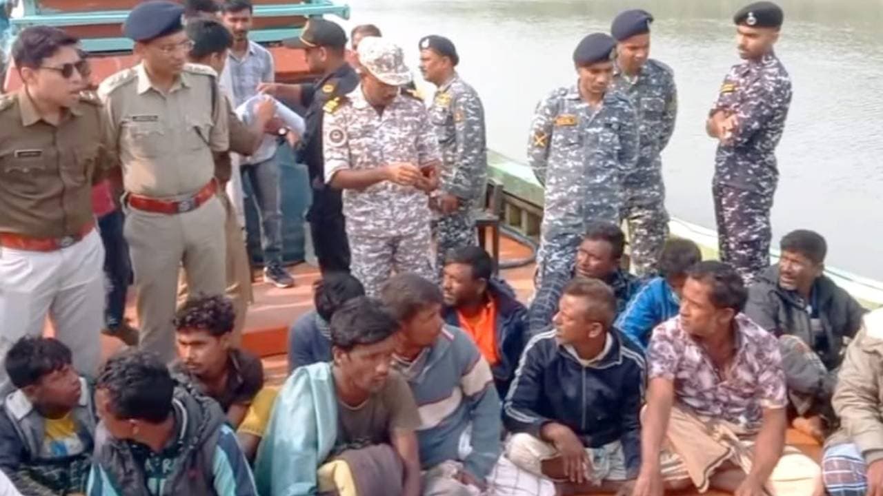 Arrested Fishermen
