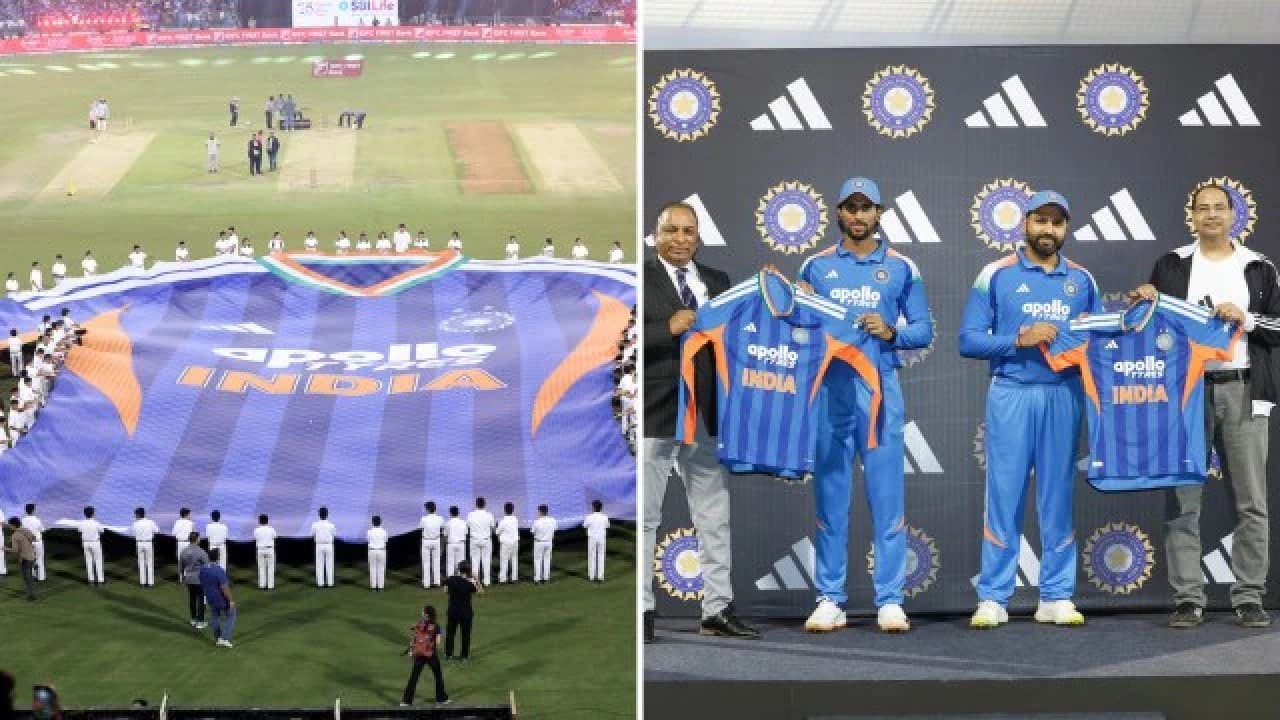 Rohit Sharma unveils Team Indias new jersey for 2026 T20 World Cup