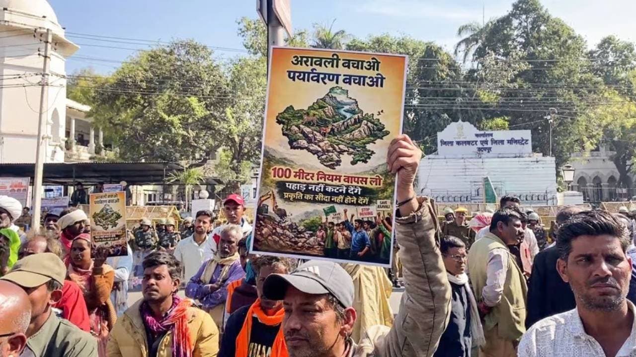 Protests Erupt Over Aravallis New Defination