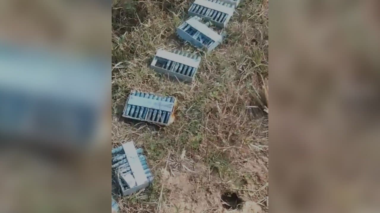  cartridges found from paddy field